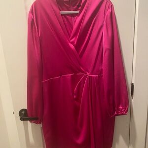 Alex Marie Vibrant Pink Dress
